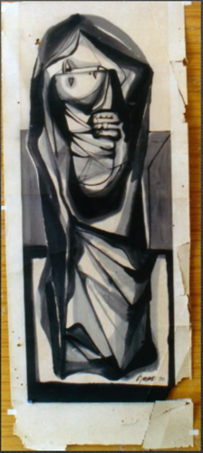 Poster, before conservation Poster, before conservation